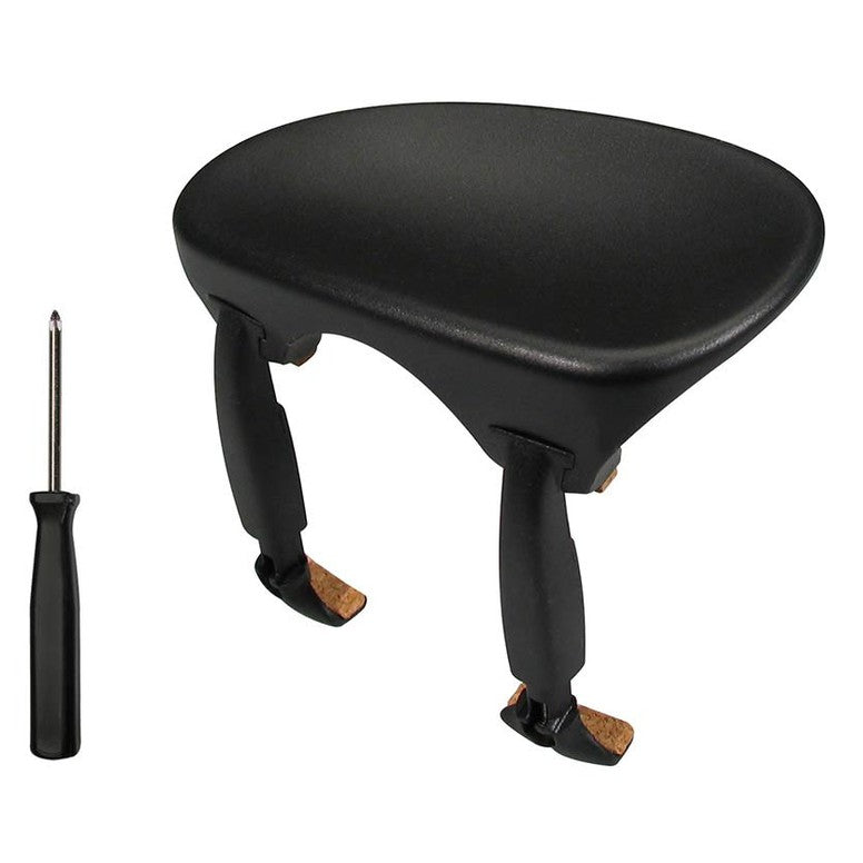 Wittner 253111 violin chinrest center mount, 4/4, with screwdriver