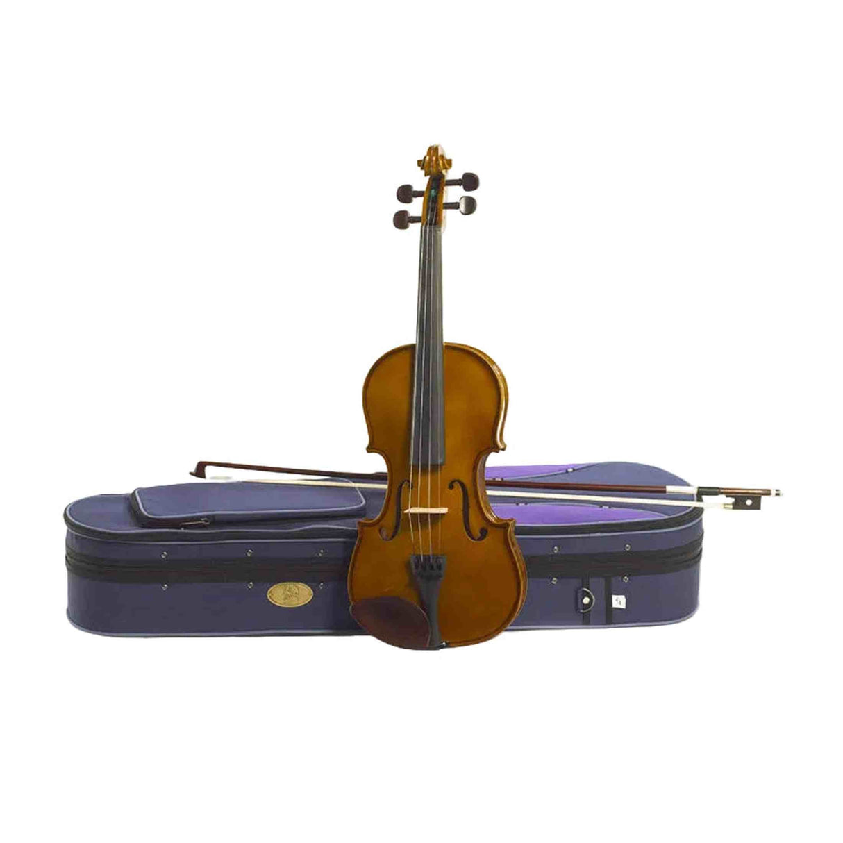 Stentor SR1400E2 1/2 Violin Set – Solid Spruce, Maple and Hardwood, Includes Case and Bow