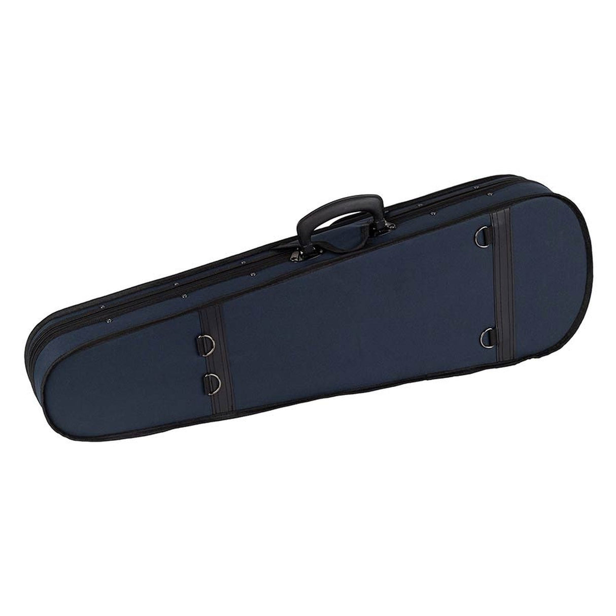 Leonardo LV-1616 viool set 1/16, massief, ebbenhouten fittings, incl. fijnstemmer staartstuk, strijkstok en koffer