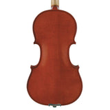 Leonardo LV-1518 viool set 1/8, massief, hardhout fittings, incl. fijnstemmer staartstuk, strijkstok en koffer