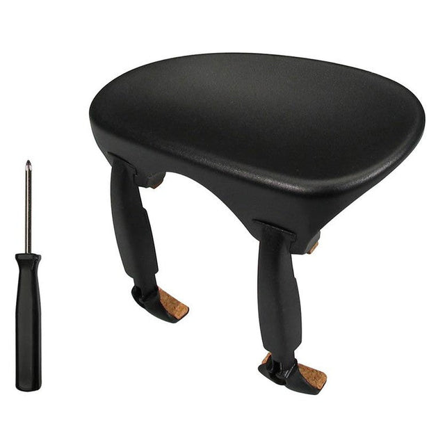 Wittner 253111 violin chinrest center mount, 4/4, with screwdriver