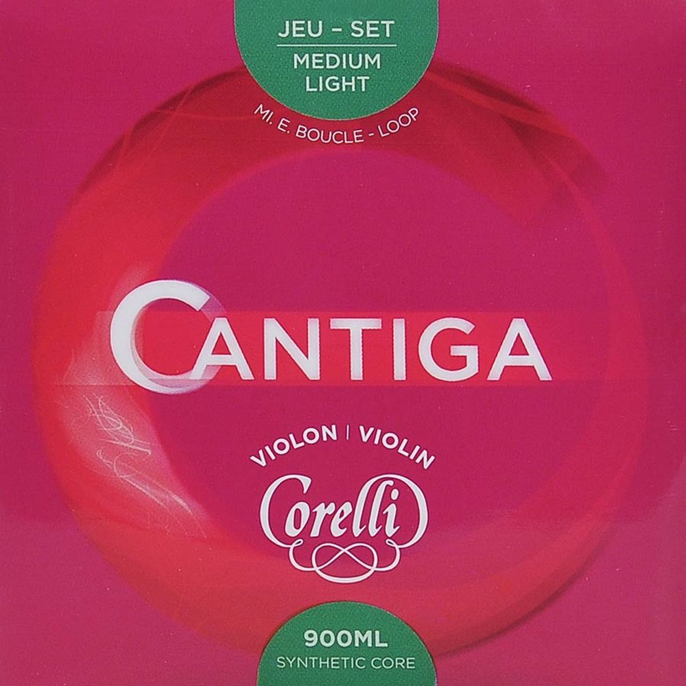 Corelli CO-900-ML violin string set 4/4, light, consists of CO-901-ML, CO-902-ML, CO-903-ML, CO-904-ML