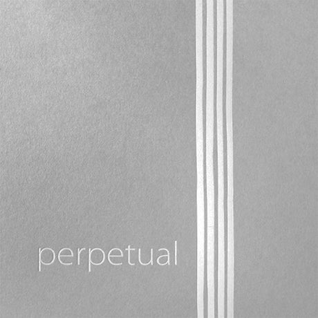 Pirastro P41A311 violin string D-3 synthetic core, silver