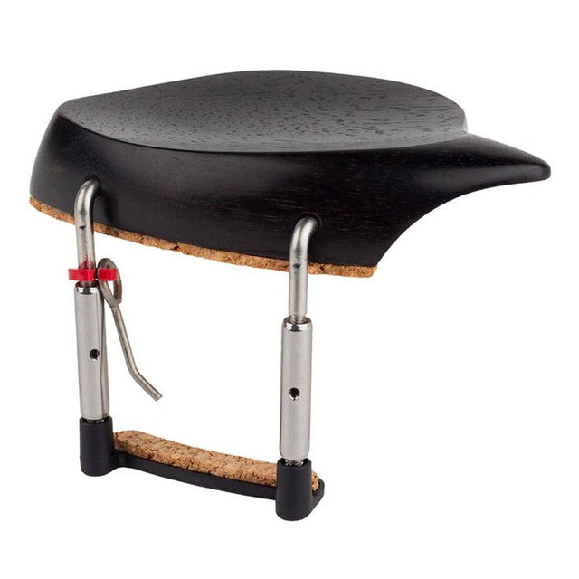 Teller CR-211E violin chinrest 'Dresden'-model, ebony, made in Germany